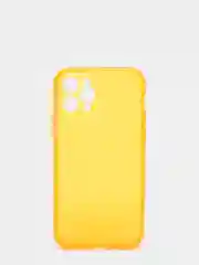 Оранжевый чехол силиконовый iPhone 11/12/12pro/12mini/13/13pro/13/mini/13pro max, с защитой камеры