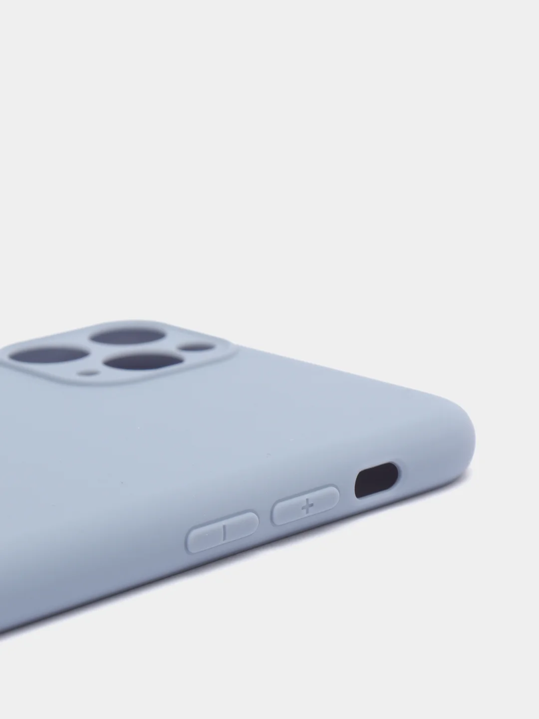 Серый чехол iPhone 11 Pro Max Silicon case