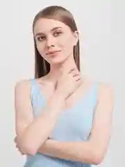 Синий кольцо из бисера