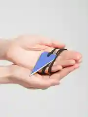 Синий винтажная подвеска
