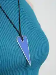 Синий винтажная подвеска