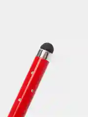 Алый стилус универсальный со стразами для смартфонов планшетов для ёмкостных сенсорных экранов