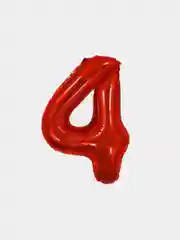 Алый воздушные шарики/ фольгированные шарики/фольгированные цифры/ 102 см