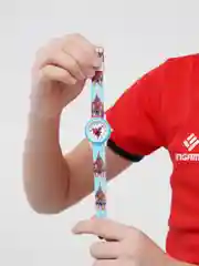 Голубой часы наручные, кварцевые, детские