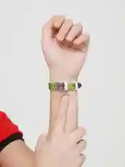 Зеленый часы наручные, кварцевые, детские