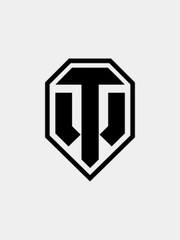 Наклейка на авто "WOT"