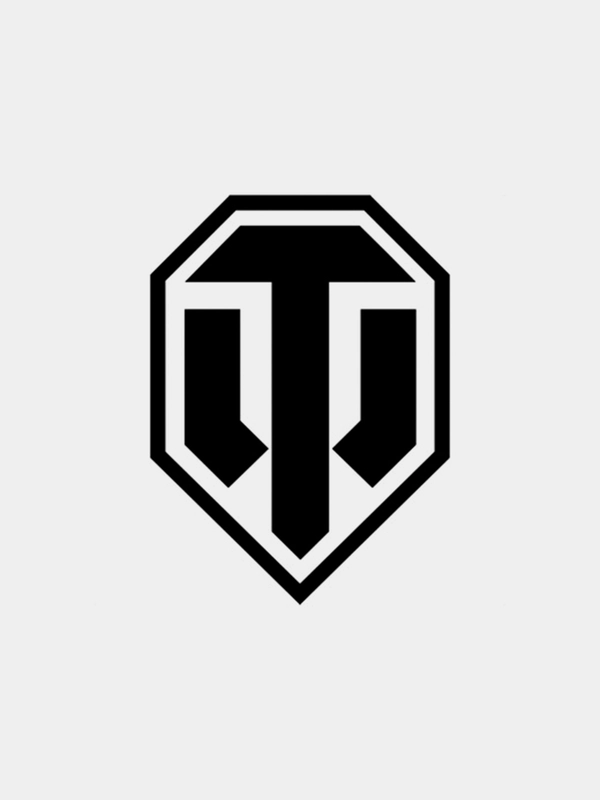 Наклейка на авто "WOT"