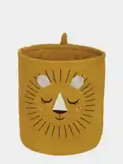 Желтый корзина для игрушек