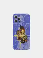 Аметистовый чехол "Клинок, рассекающий демонов" на iPhone XR, 11, 12 mini, 12 Pro, 13, 13 Pro
