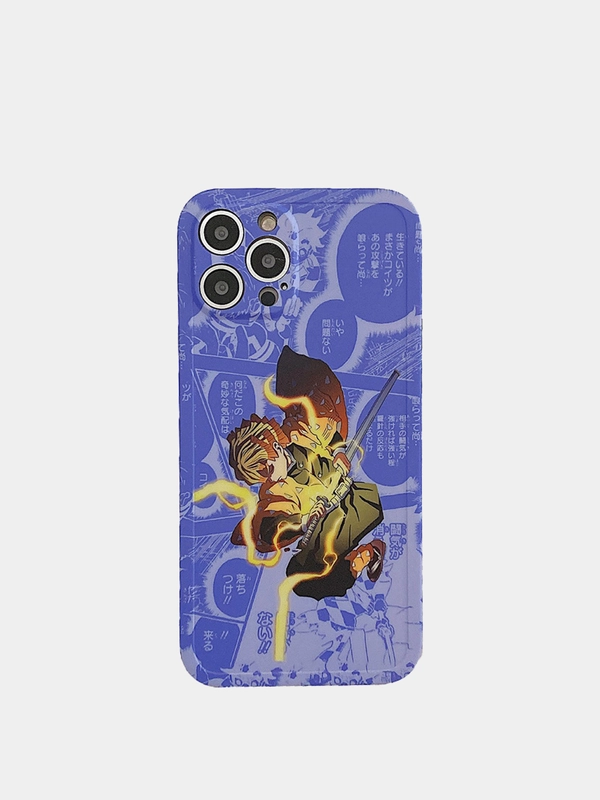 Чехол "Клинок, рассекающий демонов" на iPhone XR, 11, 12 mini, 12 Pro, 13, 13 Pro