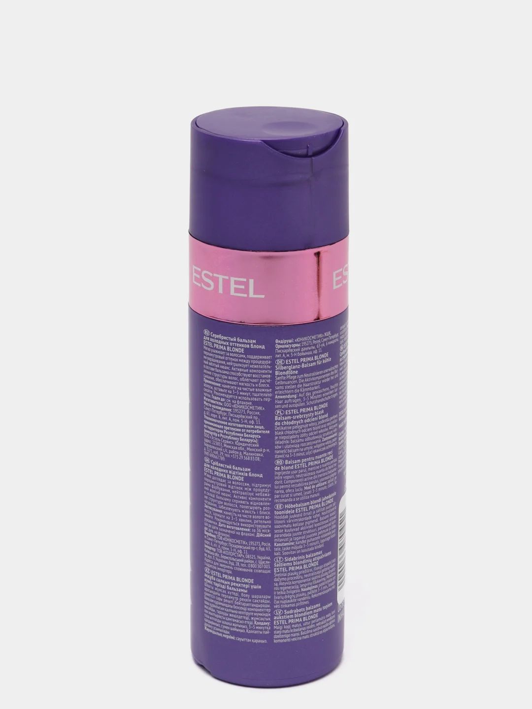 Бальзам Estel Professional PRIMA BLONDE для холодных оттенков, блонд серебристый, 200 мл