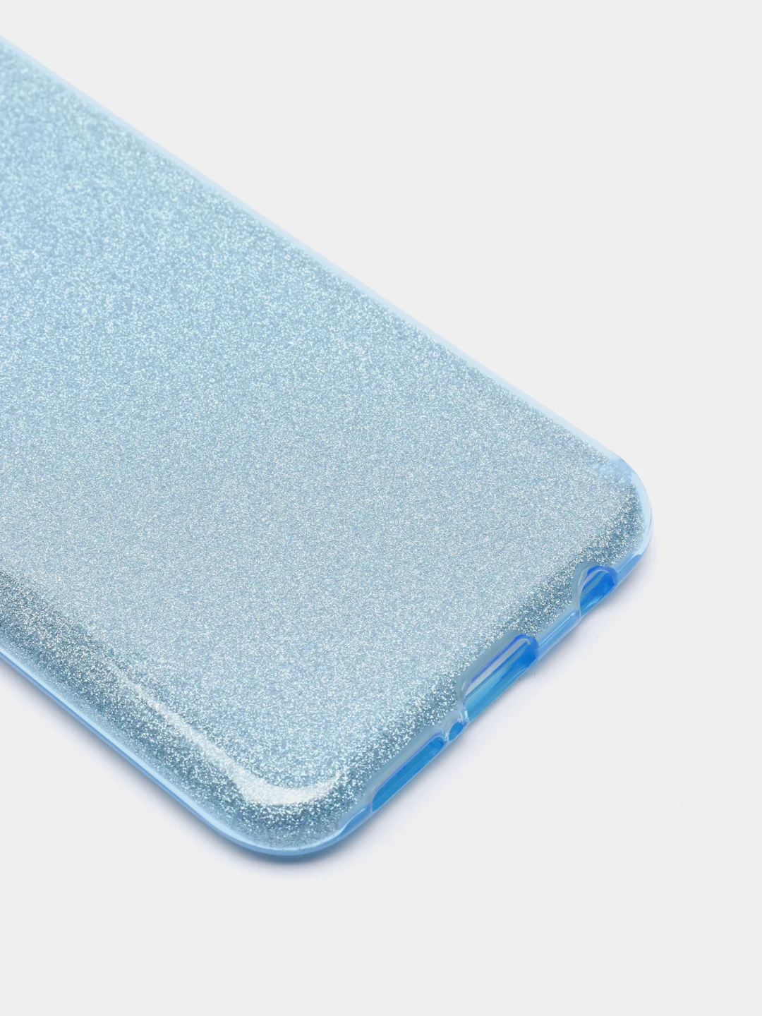 Голубой чехол блестящий Huawei HONOR 10