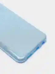 Голубой чехол блестящий Huawei HONOR 10