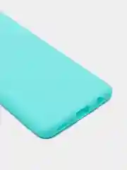 Чехол силиконовый для Samsung Galaxy A41, бирюзовый