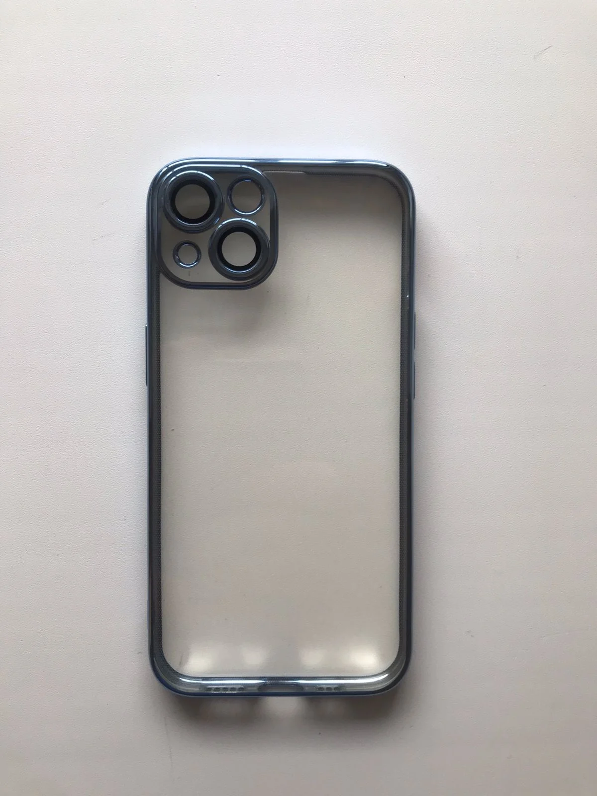 Светло-синий чехол Iphone 13