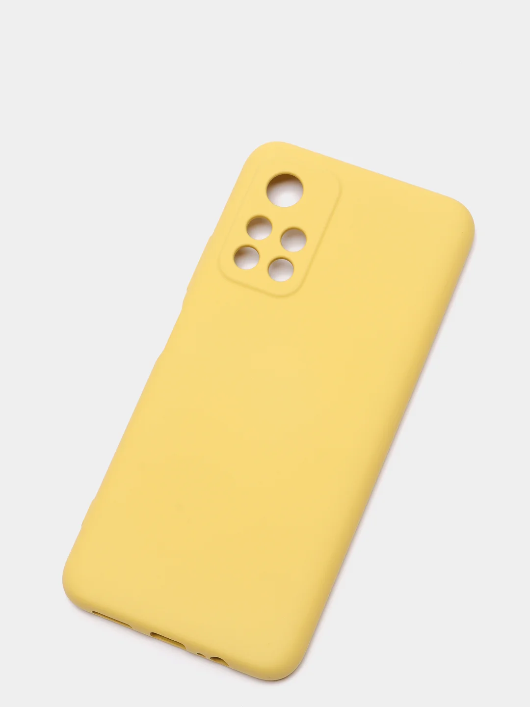 Желтый чехол для Xiaomi Poco M4 Pro 5G, Redmi NOTE 11S 5G с защитой камеры