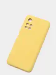 Желтый чехол для Xiaomi Poco M4 Pro 5G, Redmi NOTE 11S 5G с защитой камеры