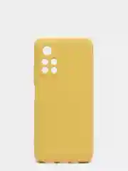 Желтый чехол для Xiaomi Poco M4 Pro 5G, Redmi NOTE 11S 5G с защитой камеры