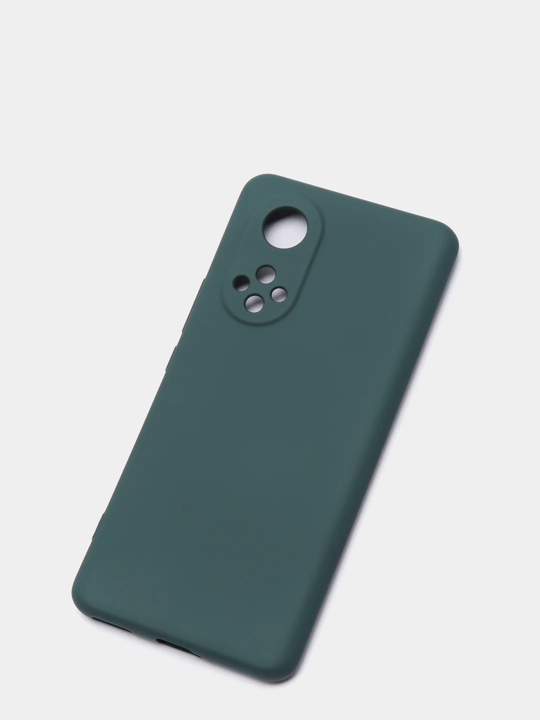 Тёмно-зелёный чехол Honor 50, Nova 9 c защитой камеры