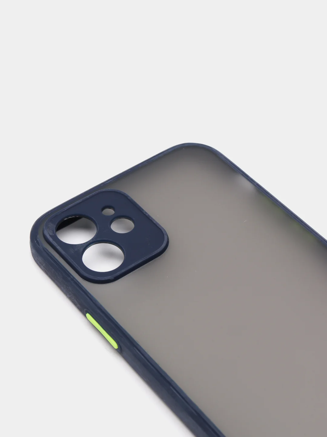 Синий меланж чехол для Apple iPhone 12 / Iphone 12 pro / айфон 12 про