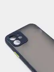Синий меланж чехол для Apple iPhone 12 / Iphone 12 pro / айфон 12 про
