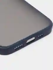 Синий меланж чехол для Apple iPhone 12 / Iphone 12 pro / айфон 12 про