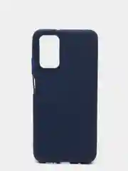 Чехол силиконовый для Xiaomi Poco M3, темно-синий