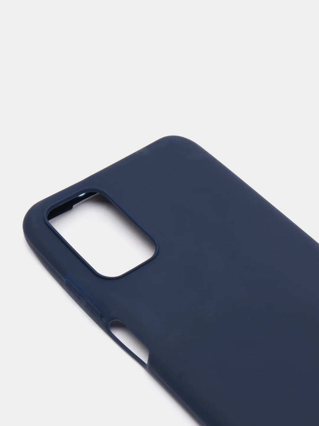 Чехол силиконовый для Xiaomi Poco M3, темно-синий