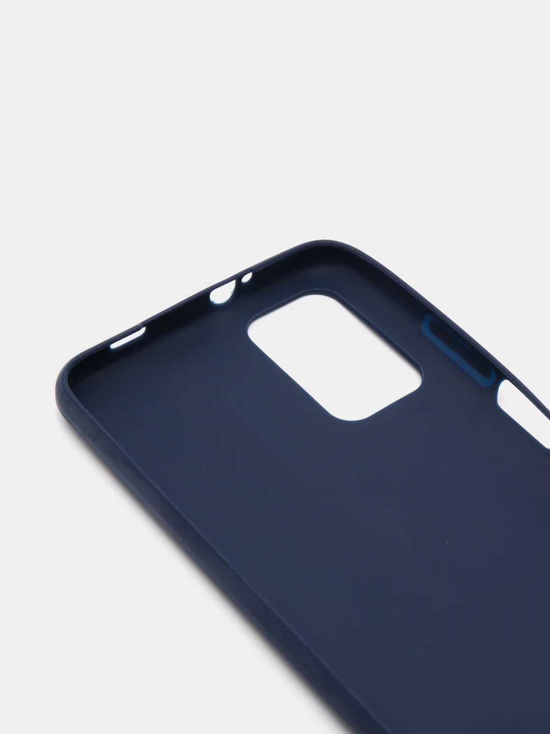 Чехол силиконовый для Xiaomi Poco M3, темно-синий