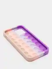 Пурпурный чехол Apple iPhone X, XS, 7, 8, 11, 11 Pro, 12, 12 Pro, 12 Pro Max Pop it поп ит popit