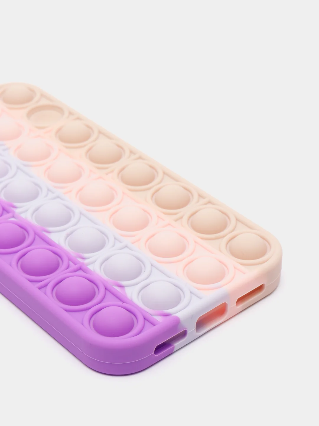 Пурпурный чехол Apple iPhone X, XS, 7, 8, 11, 11 Pro, 12, 12 Pro, 12 Pro Max Pop it поп ит popit