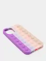 Пурпурный чехол Apple iPhone X, XS, 7, 8, 11, 11 Pro, 12, 12 Pro, 12 Pro Max Pop it поп ит popit