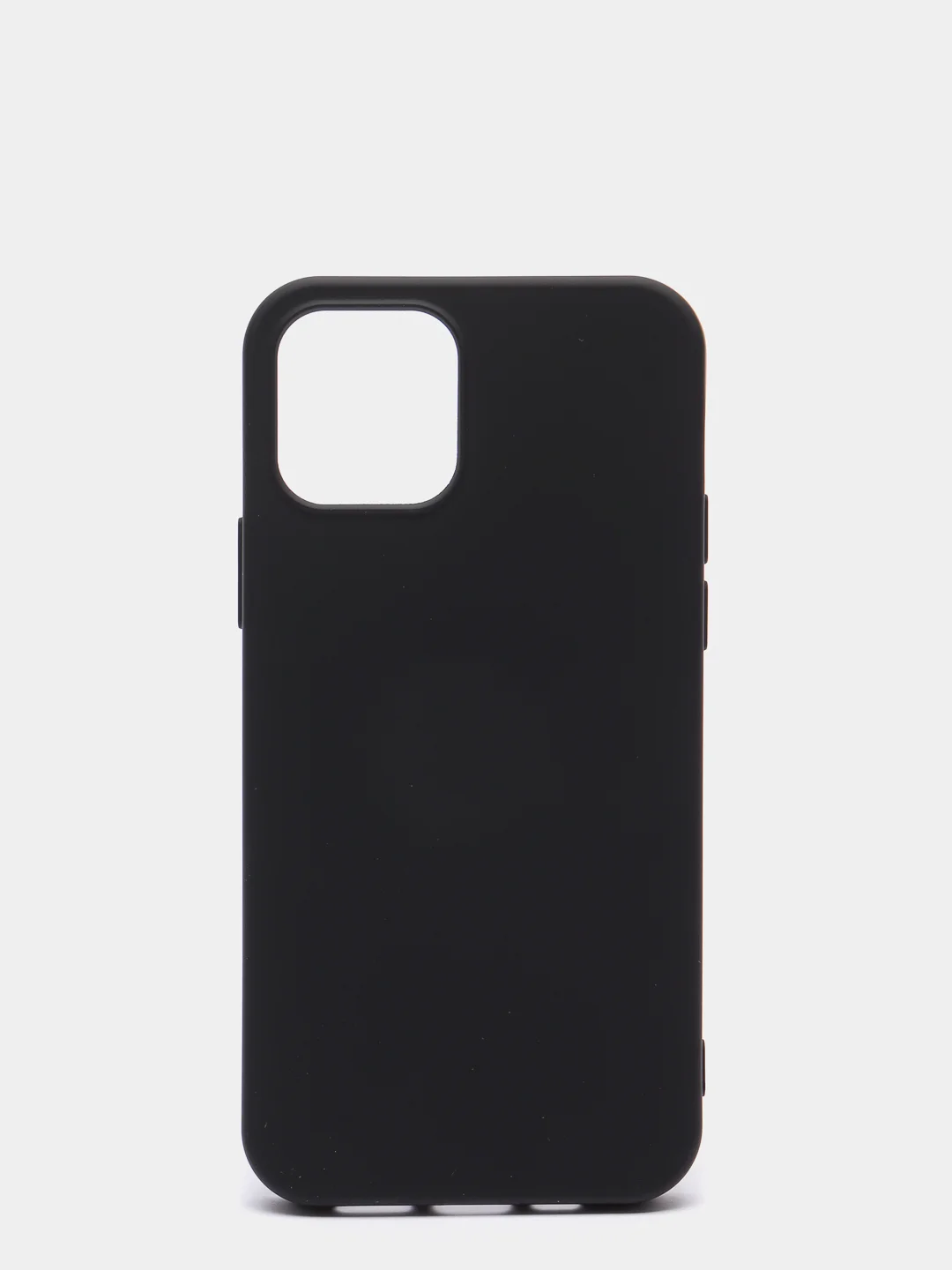 Черный силиконовый чехол, софт тач для iPhone12,iPhone12promax,iPhone12mini,