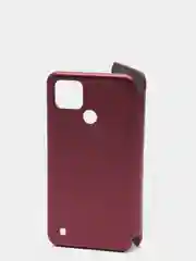 Бордовый чехол книжка REALME C21Y
