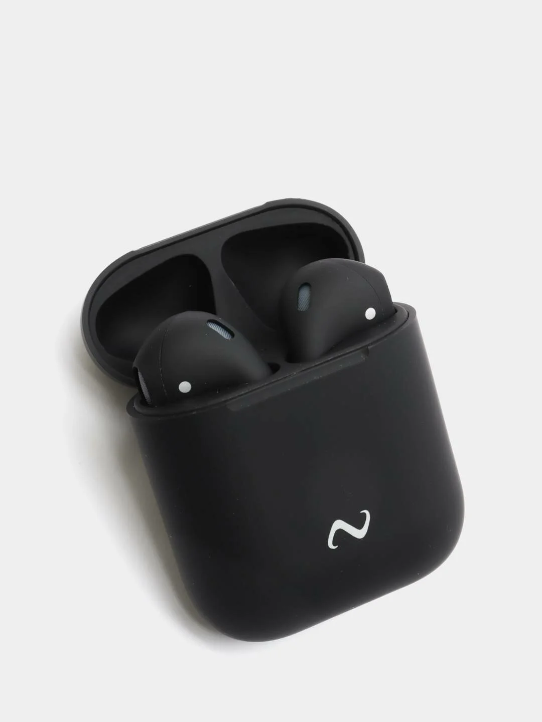 Черный беспроводные наушники SoundBuds -  с отличным звуком и улучшенным микрофоном