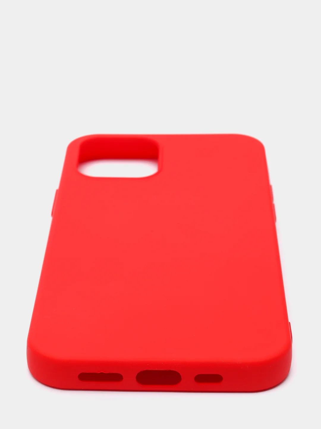 Красный силиконовый чехол, софт тач для iPhone12,iPhone12promax,iPhone12mini,