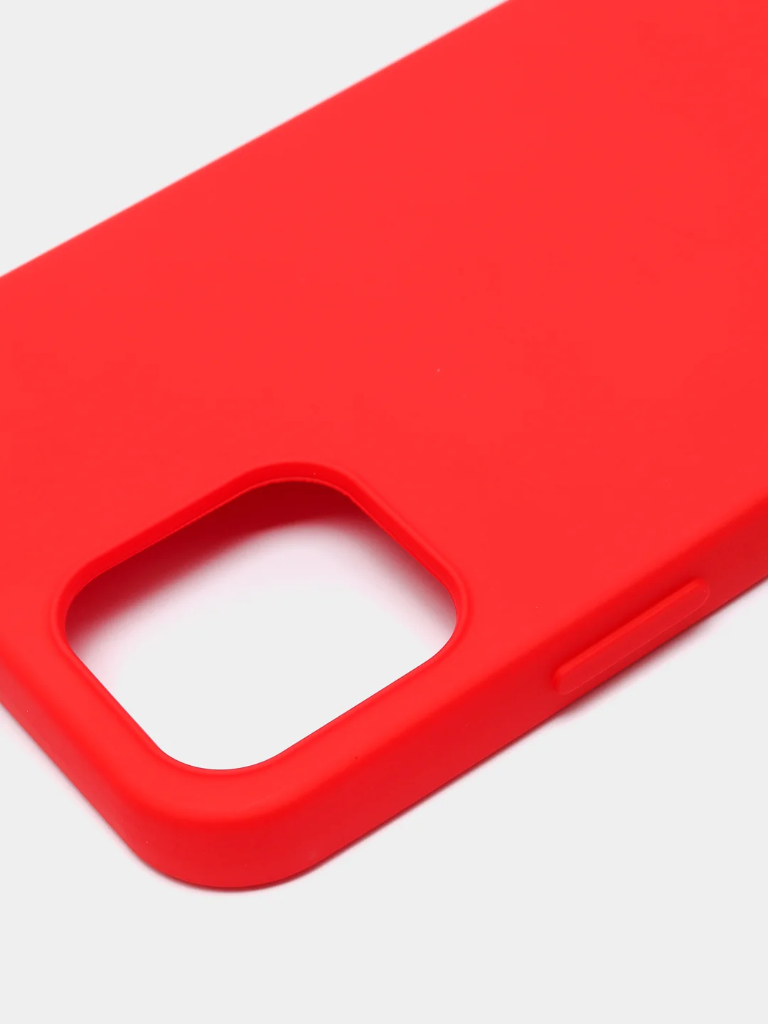 Красный силиконовый чехол, софт тач для iPhone12,iPhone12promax,iPhone12mini,