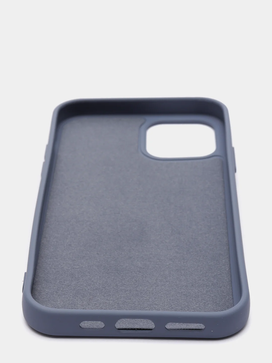 Серый силиконовый чехол, софт тач для iPhone12,iPhone12promax,iPhone12mini,