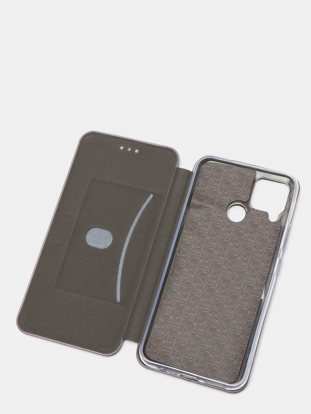 Серый чехол-книжка для REALME C25S / REALME C25 / NARZO 50A