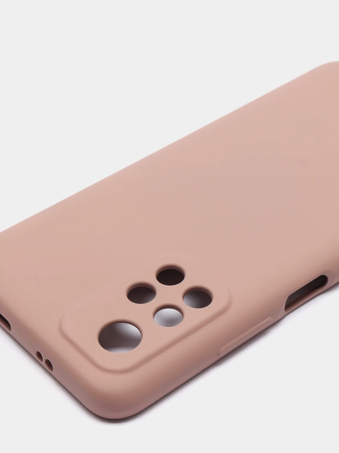 Бежевый чехол для Xiaomi Poco M4 Pro 5G, Redmi NOTE 11S 5G с защитой камеры