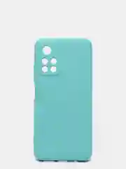 Бирюзовый чехол для Xiaomi Poco M4 Pro 5G, Redmi NOTE 11S 5G с защитой камеры