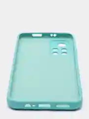 Бирюзовый чехол для Xiaomi Poco M4 Pro 5G, Redmi NOTE 11S 5G с защитой камеры