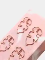 Декоративные металлические скрепки