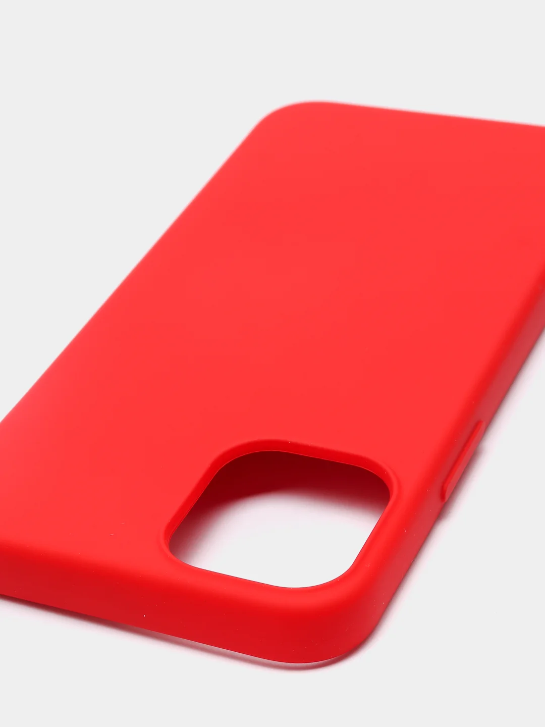 Красный силиконовый чехол, софт тач для iPhone12,iPhone12promax,iPhone12mini,