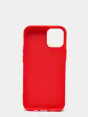 Красный силиконовый чехол, софт тач для iPhone12,iPhone12promax,iPhone12mini,