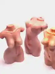 Алый силиконовая форма торс женский, молд для свечей и мыла