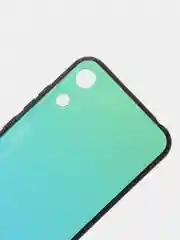 Черный градиентный чехол из закалённого стекла для Huawei Honor Play 8A / Enjoy 8A