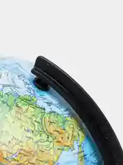 Глобус Земли физический с подсветкой, 210  мм