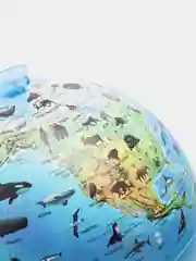 Глобус Зоогеографический (Детский) с подсветкой, 250 мм.