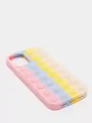 Розовый чехол Apple iPhone X, XS, 7, 8, 11, 11 Pro, 12, 12 Pro, 12 Pro Max Pop it поп ит popit